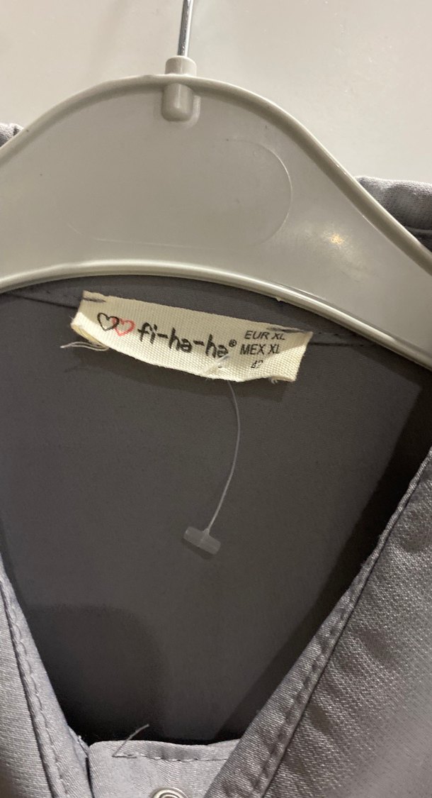 Düğmeli Gri Kadın Kolsuz Yelek - Görsel 2