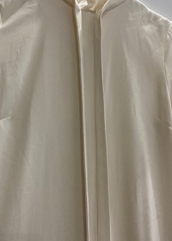 Uzun Kollu krem Kadın Tunik - Görsel 2