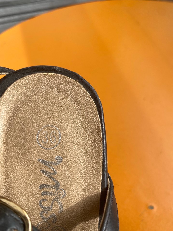 Kahverengi Yılan Desenli Stiletto Topuklu Kadın sandalet - Görsel 3