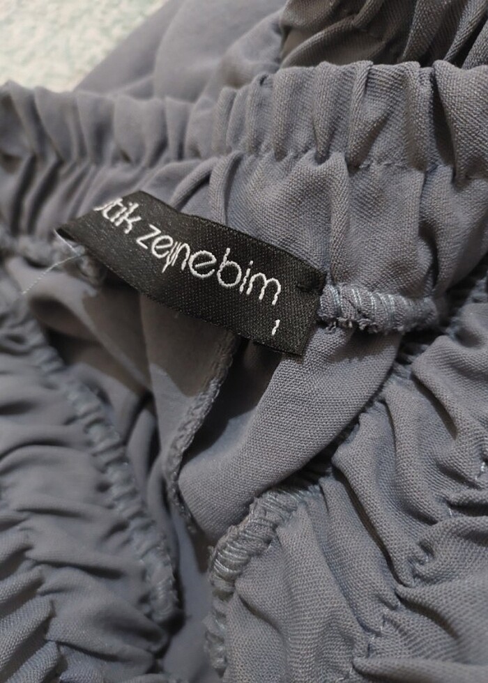 Ayrobin kumaş havuç pantolon - Görsel 2