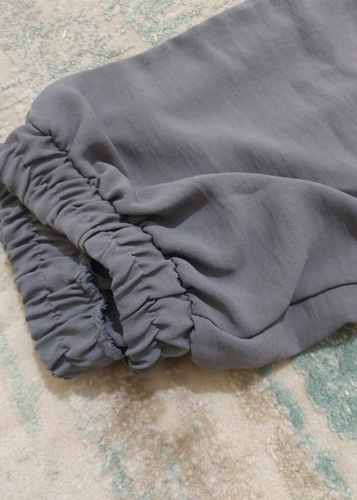 Ayrobin kumaş havuç pantolon - Görsel 4