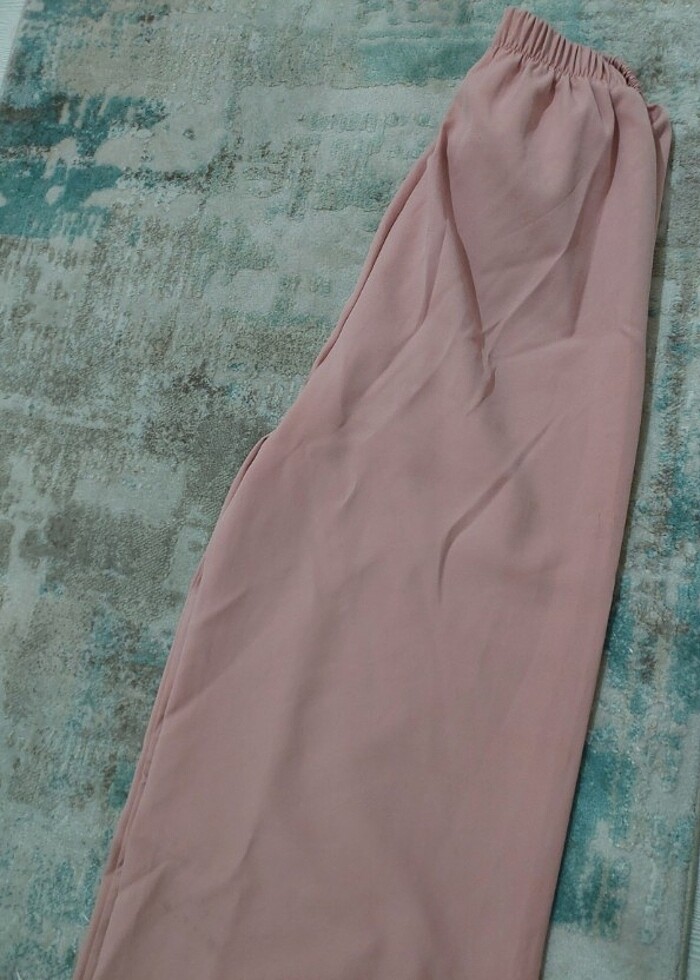 aerobin kumaş bol paça pantolon - Görsel 3