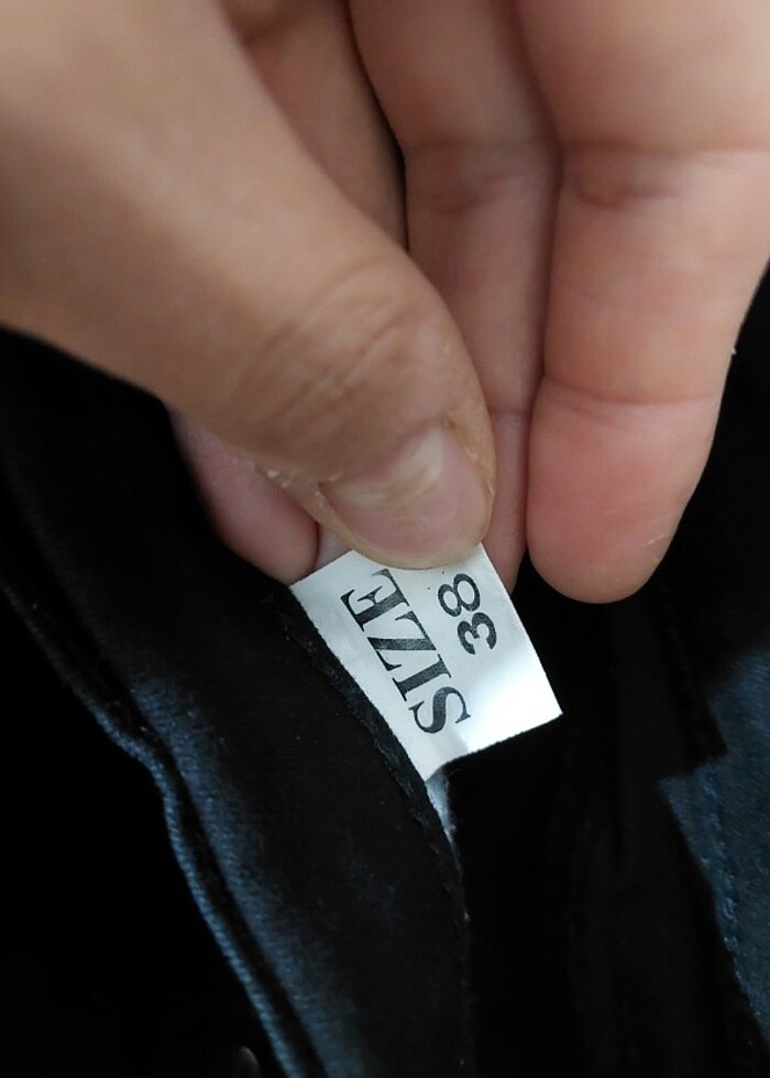 siyah İspanyol paça pantolon - Görsel 2