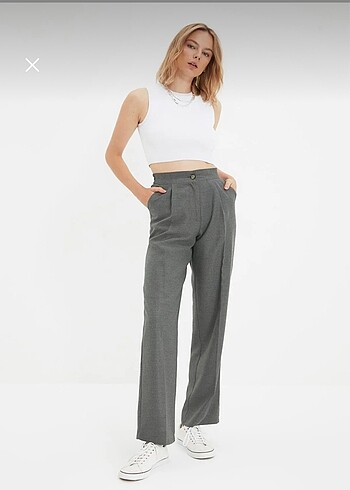 Trendyolmilla geniş paça tall pantolon