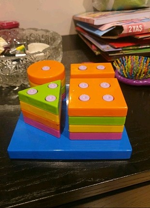 4lü geometrik şekil oyuncak