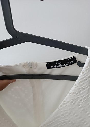 Dantel Detaylı V Yakalı Bohem elbise - Görsel 4