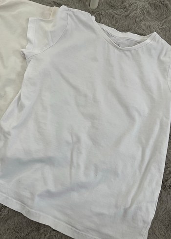 Pembe Baskılı Kız Tişörtü, Kısa Kollu, Pamuk - Görsel 6