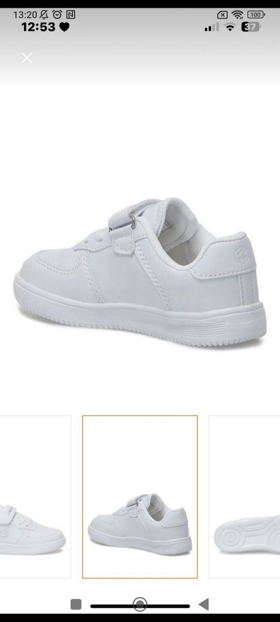 sıfır spor ayakkabı hiç kullanılmadı - Görsel 3