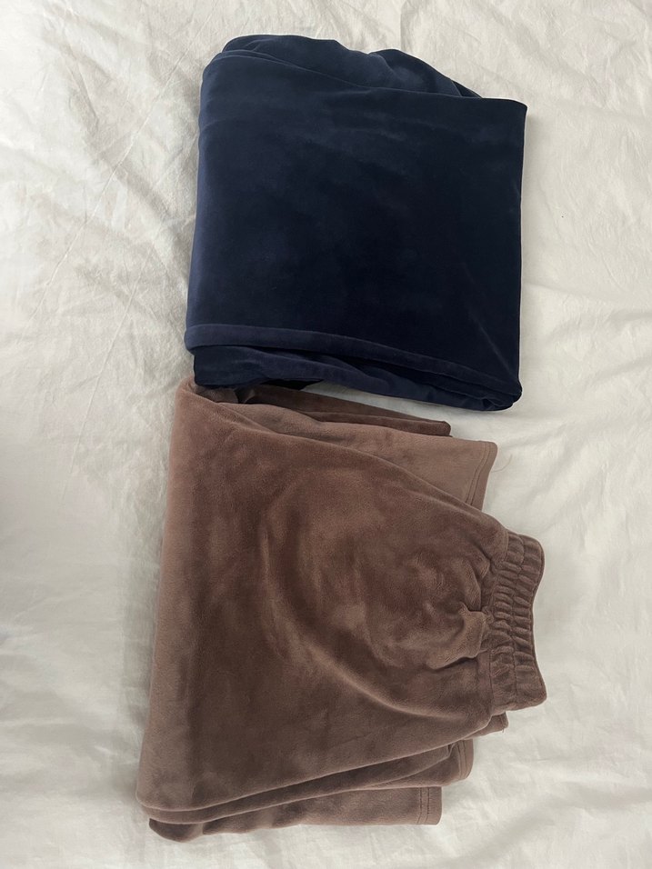 Kahverengi Süet Rahat Kesim Kadın Pantolon - Görsel 4