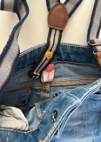 Erkek Çocuk Askılı Tulum ve pantolon - Görsel 3