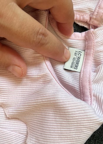 Pembe Fırfırlı Kız Çocuk alt üst - Görsel 3