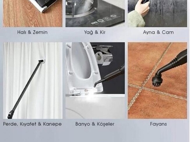 Diğer Pirantech buharlı temizleyici
