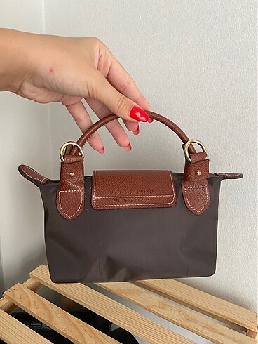 Beden kahverengi Renk Longchamp mini pouch