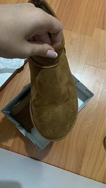 39 Beden kahverengi Renk marjin ugg bot