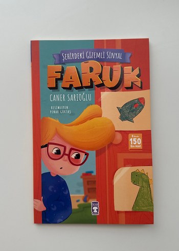Caner sarıoğlu- Faruk - Şehirdeki Gizemli Sinyal Çocuk Kitabı