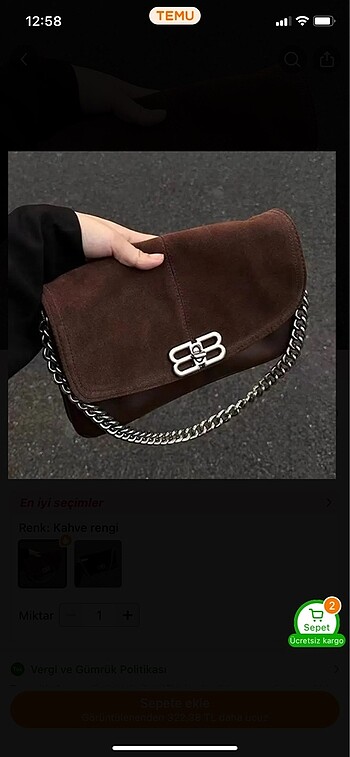 Balenciaga model çanta