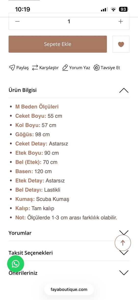 Etekli takım tesettür - Görsel 2