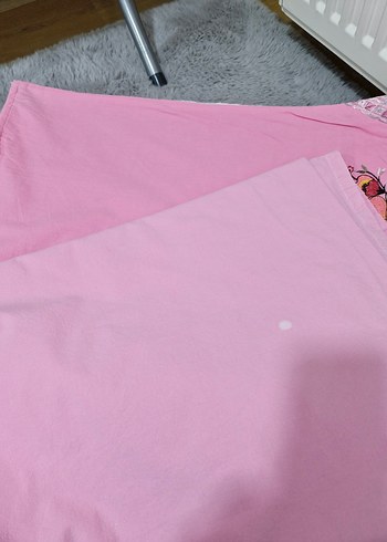 Nakışlı Pembe pike takımı - Görsel 5