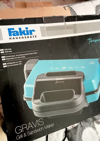 Fakir Fakir Gravis Kırmızı Tost Makinesi