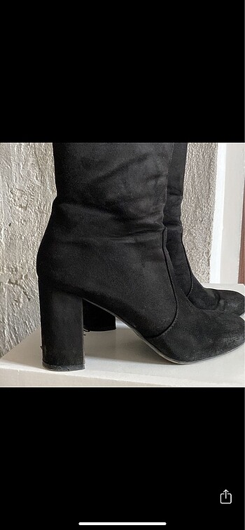 Deichmann SİYAH SÜET BOT