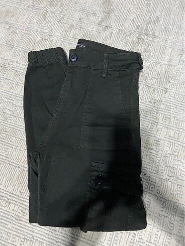 Bayan kargo cep pantolon