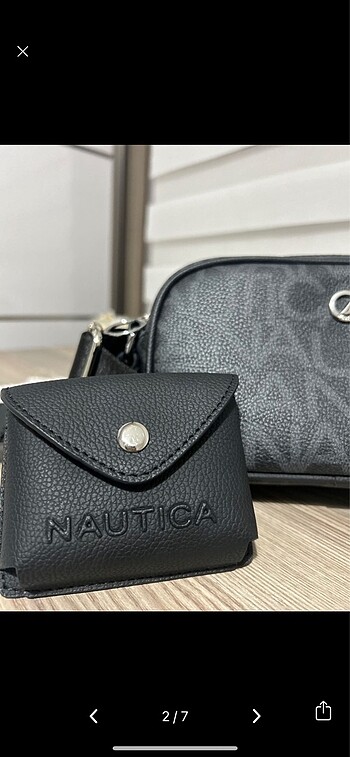Nautica NAUTİCA SİYAH ÇAPRAZ ÇANTA