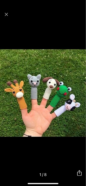 Diğer Parmak oyuncak amigurimi