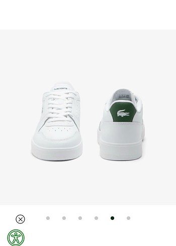 Lacoste Court Ace Erkek Beyaz Sneaker - Görsel 4