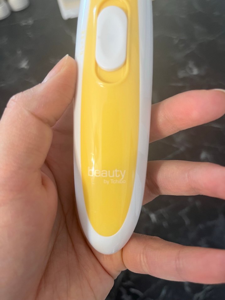 Pastel Sarı Manikür ve Pedikür Aleti - Görsel 2