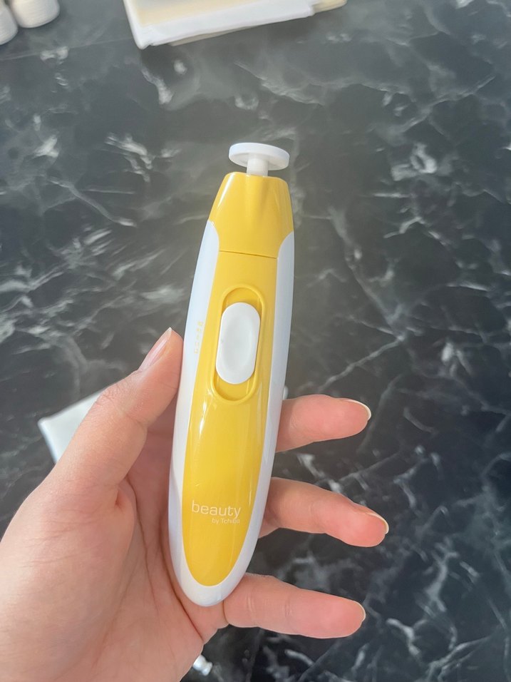 Pastel Sarı Manikür ve Pedikür Aleti - Görsel 5