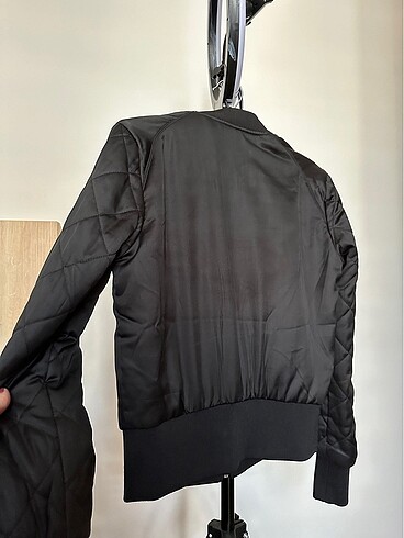 xs Beden Siyah bomber ceket
