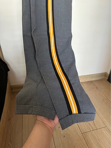 Zara Gri kumaş pantolon