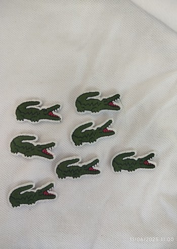 Lacoste Renkli Lacoste Timsah İşlemeli
