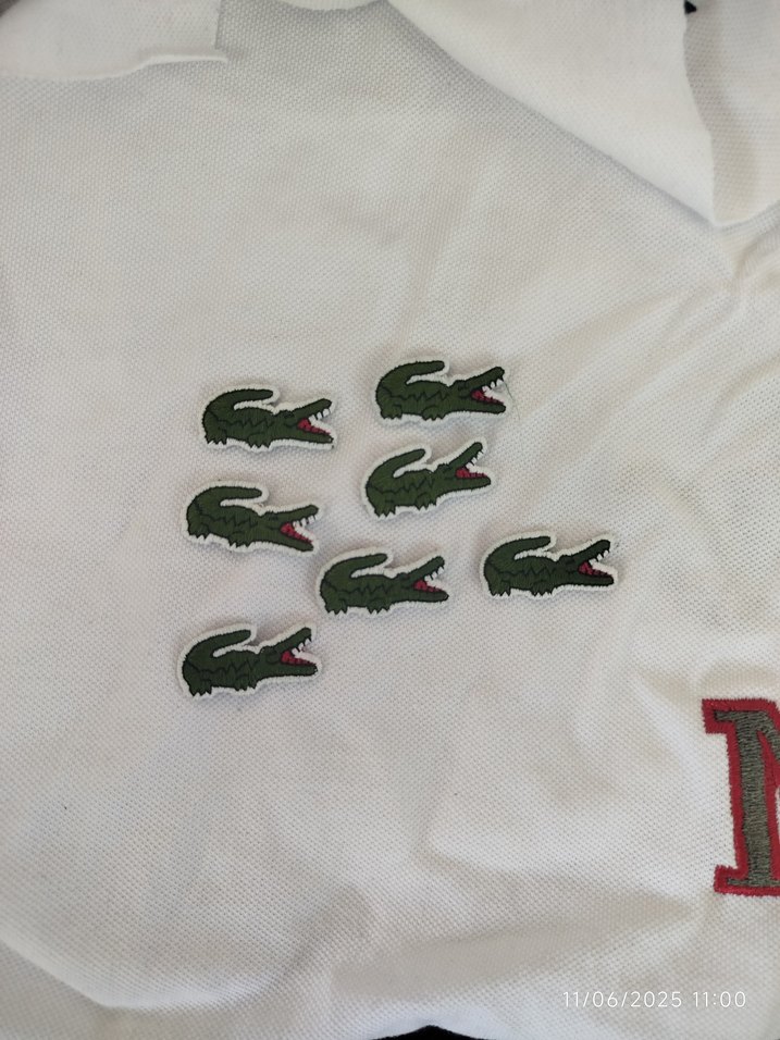 Renkli Lacoste Timsah İşlemeli - Görsel 3