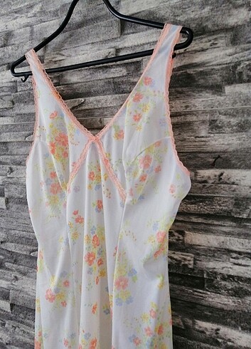 2 adet Vintage kombinezon jupon 