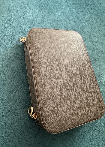 Gri Makyaj ve Takı Organizer Kutusu - Görsel 3