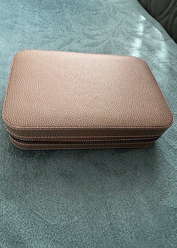 Gri Makyaj ve Takı Organizer Kutusu - Görsel 4