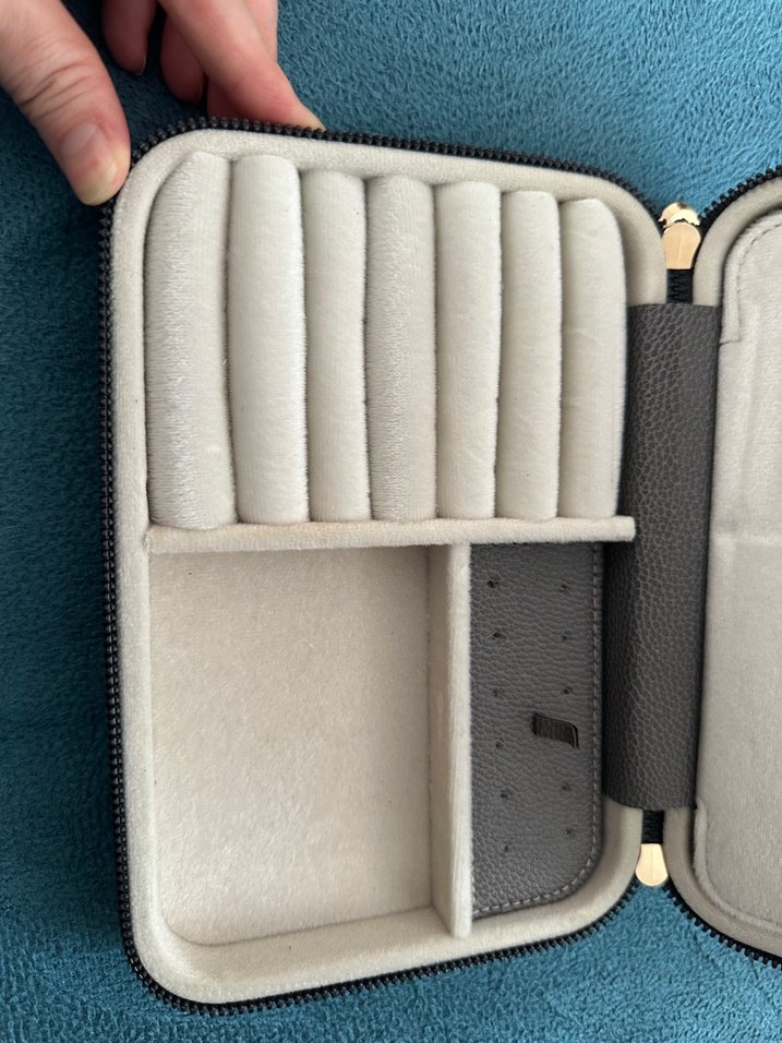 Gri Makyaj ve Takı Organizer Kutusu - Görsel 5