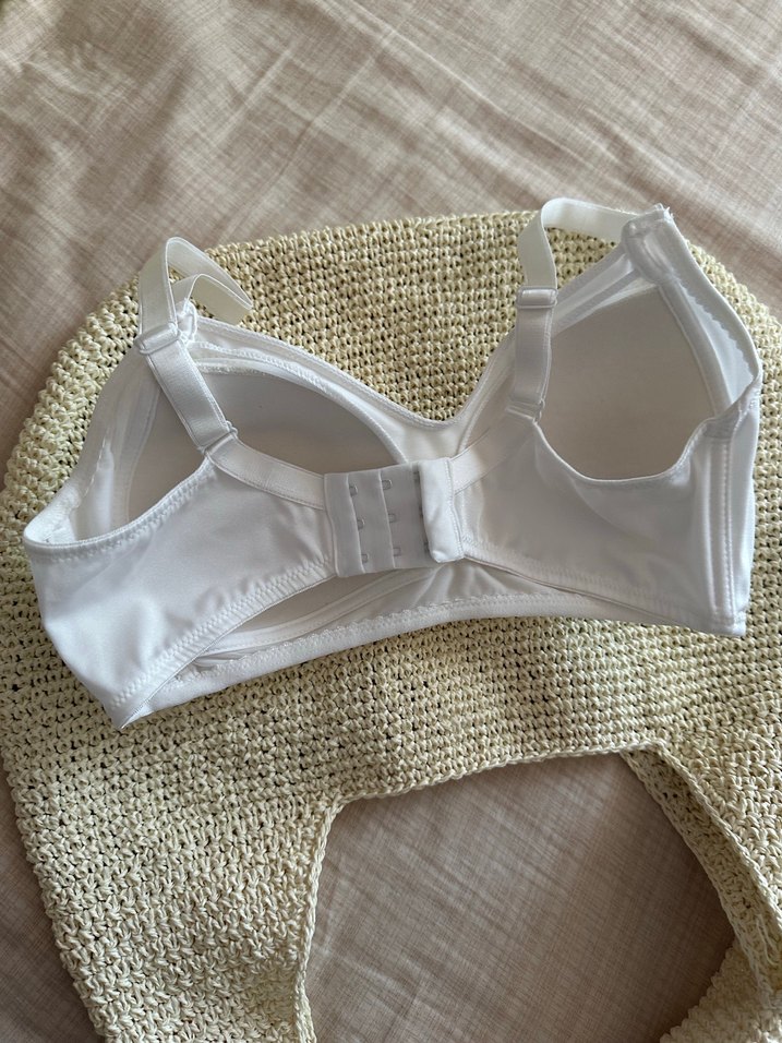 Beyaz Minimalist Bohem Sütyen - Görsel 3