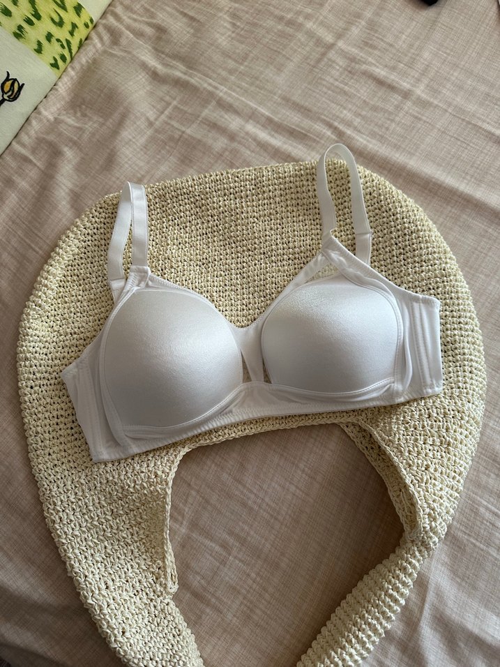 Beyaz Minimalist Bohem Sütyen - Görsel 2