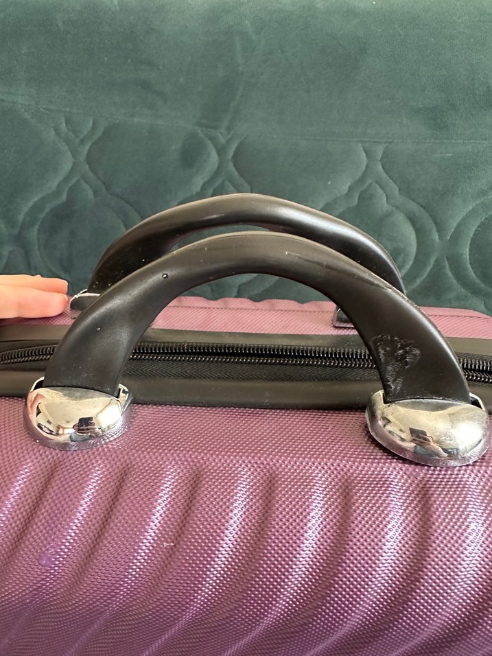 Mor Fermuarlı Makyaj Valizi - Görsel 4