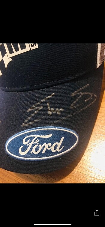 Tom Ford KOLEKSİYONLUK ıslak imzalı Ford Msport şapka