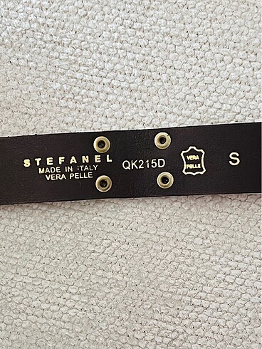STEFANEL taba renk kemer