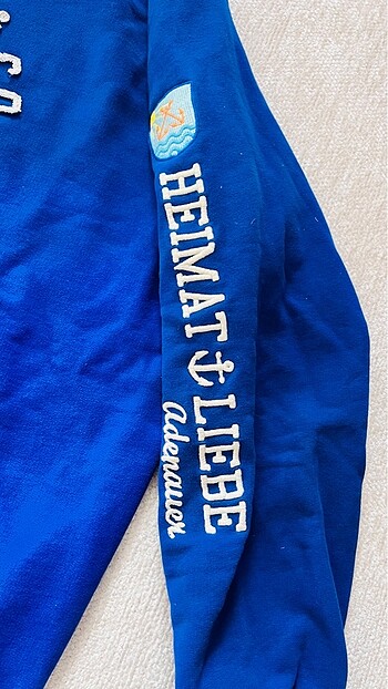 2xl Beden lacivert Renk ADENAUER lacivert sweatshirt