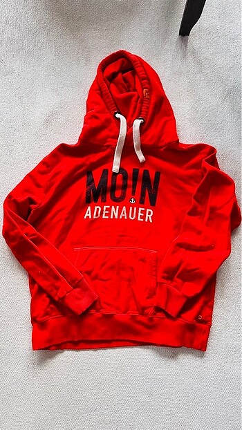 ADENAUER kırmızı renk sweatshirt