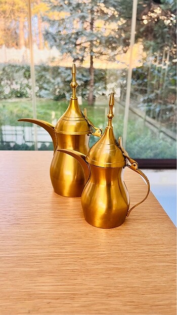 ZARA HOME 2 adet Dekoratif Pirinç İbrik