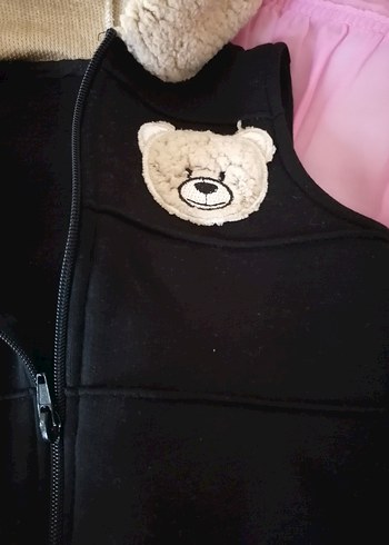 Kapüşonlu, Kürklü Bebek  Takımı - Görsel 4