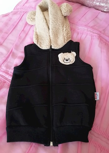 Kapüşonlu, Kürklü Bebek  Takımı - Görsel 5