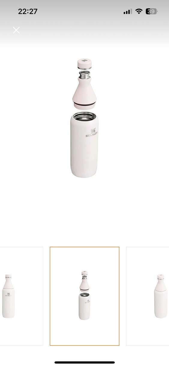 Stanley Beyaz 0.6 lt termos - Görsel 2