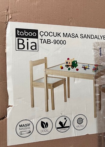 Diğer Çocuk masa ve sandalye seti
